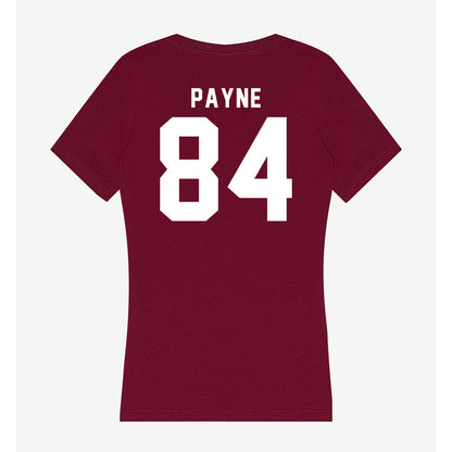 SIU Carbondale - NCAA Football : Tristen Payne - Women's V-Neck T-Shirt-1