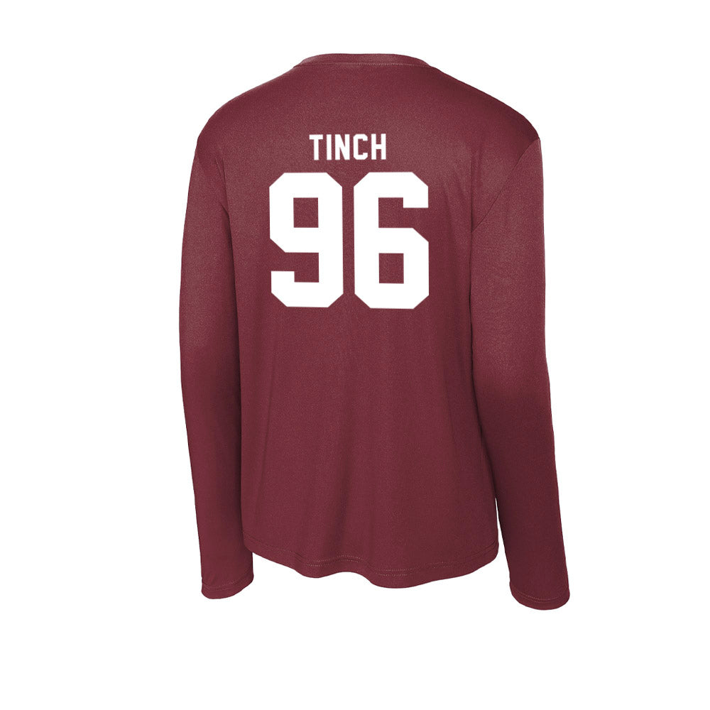 SIU Carbondale - NCAA Football : Gavin Tinch - Activewear Long Sleeve T-Shirt-1