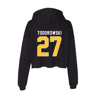 SELU - NCAA Baseball : Triston Todorowski - Women's Crop Fleece Hoodie-1