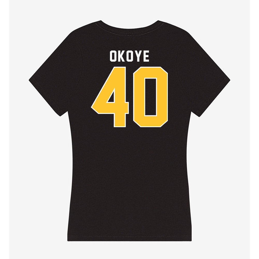 SELU - NCAA Football : Jordan Okoye - Women's V-Neck T-Shirt-1