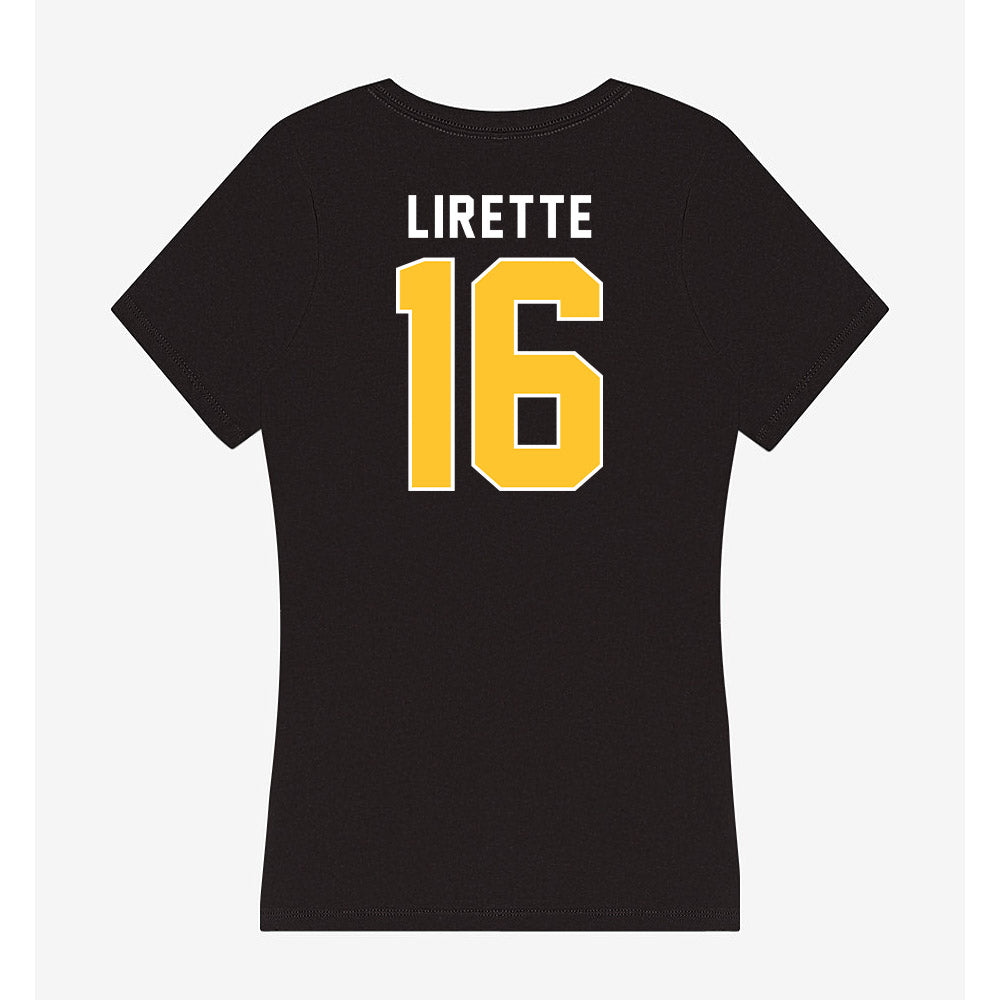 SELU - NCAA Baseball : Luke Lirette - Women's V-Neck T-Shirt-1