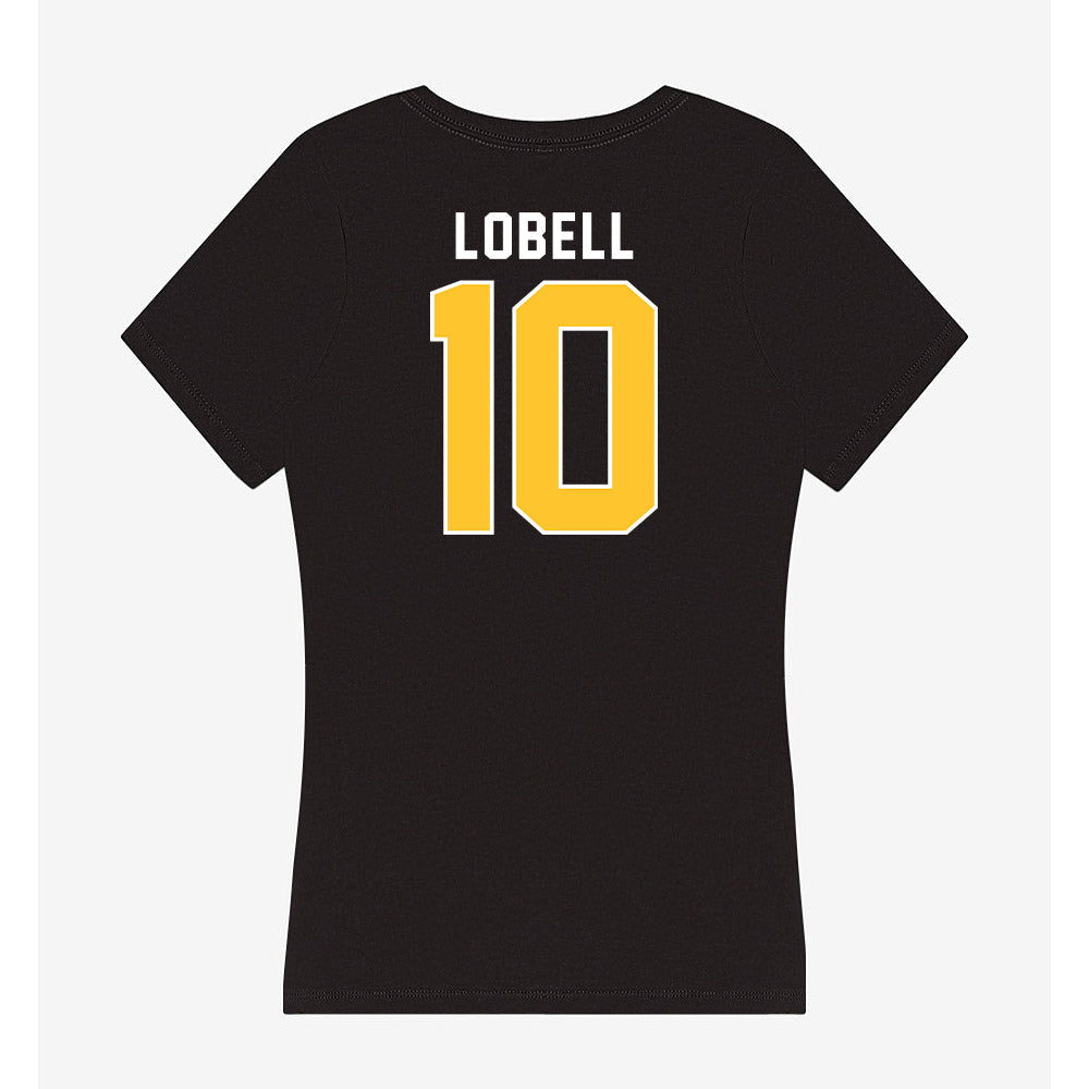 SELU - NCAA Baseball : Blake Lobell - Women's V-Neck T-Shirt-1