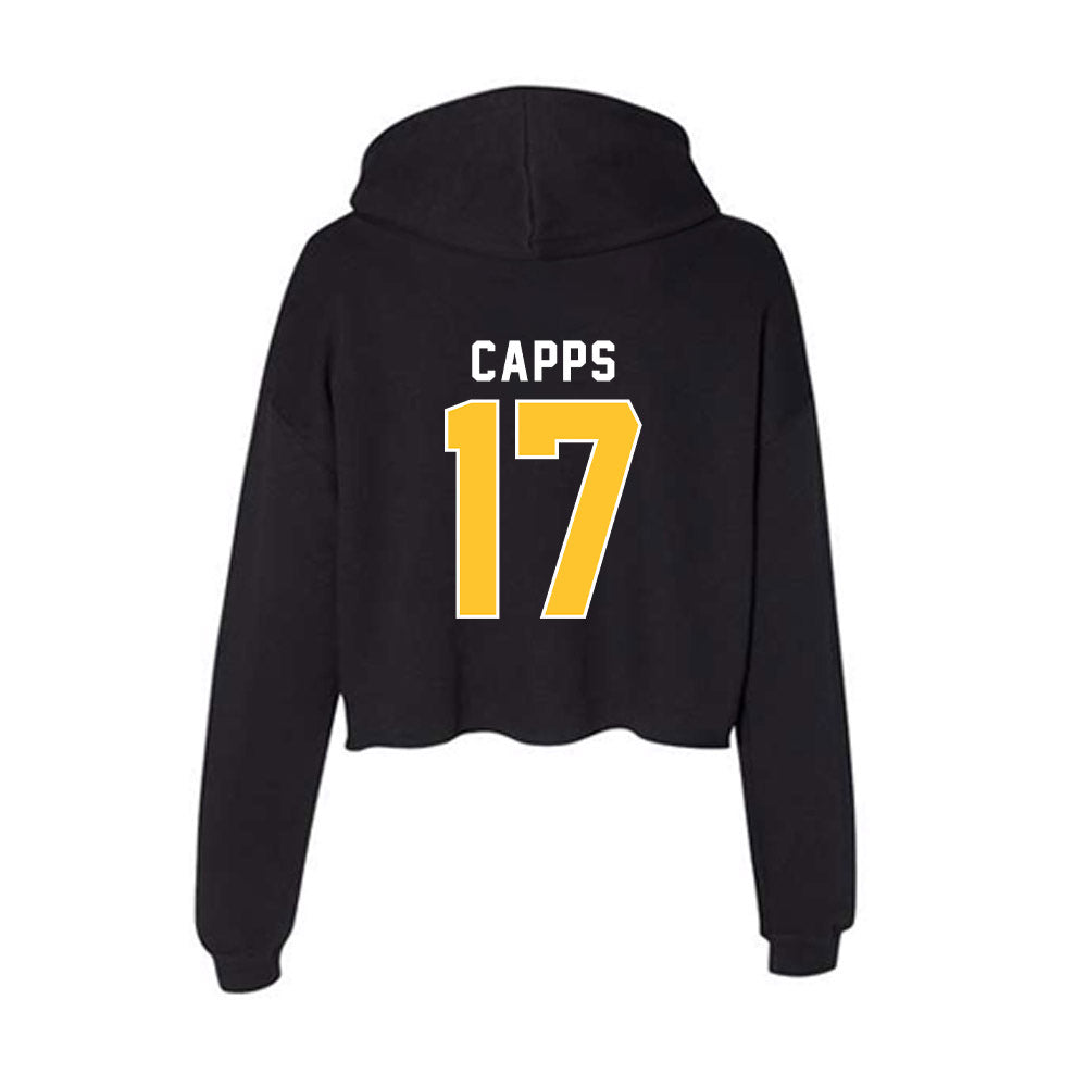 SELU - NCAA Baseball : Brody Capps - Women's Crop Fleece Hoodie-1