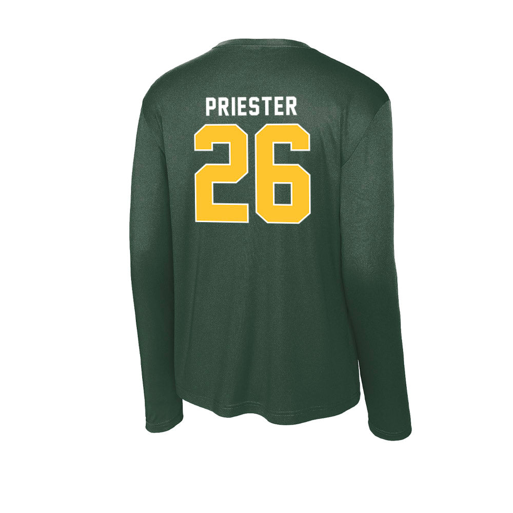 SELU - NCAA Baseball : Blase Priester - Activewear Long Sleeve T-Shirt-1
