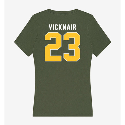 SLU - NCAA Football : Zack Vicknair - Women's V-Neck T-Shirt-1