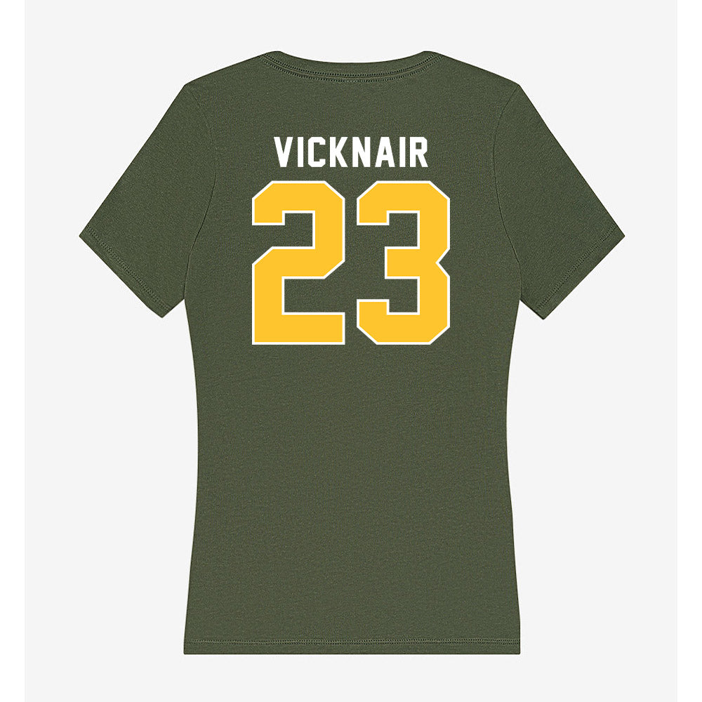 SLU - NCAA Football : Zack Vicknair - Women's V-Neck T-Shirt-1