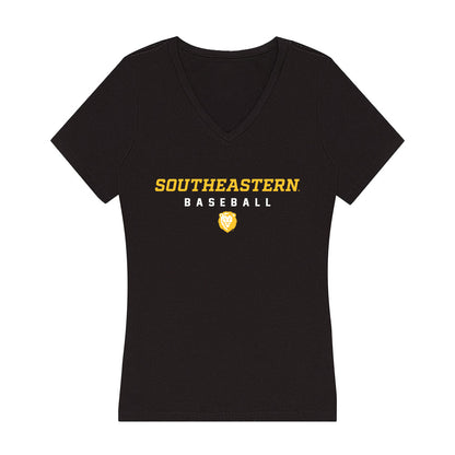 SELU - NCAA Baseball : Patrick Vienne - Women's V-Neck T-Shirt-0