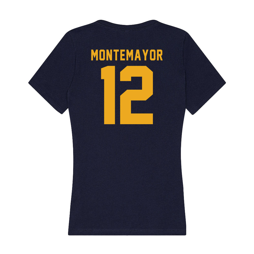Texas A&M Commerce - NCAA Softball : Hailey Montemayor - Women's V-Neck T-Shirt-1