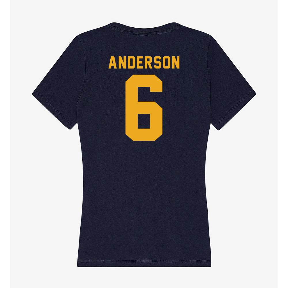 ETAMU - NCAA Football : Kyree Anderson - Women's V-Neck T-Shirt-1