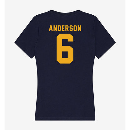 ETAMU - NCAA Football : Kyree Anderson - Women's V-Neck T-Shirt-1
