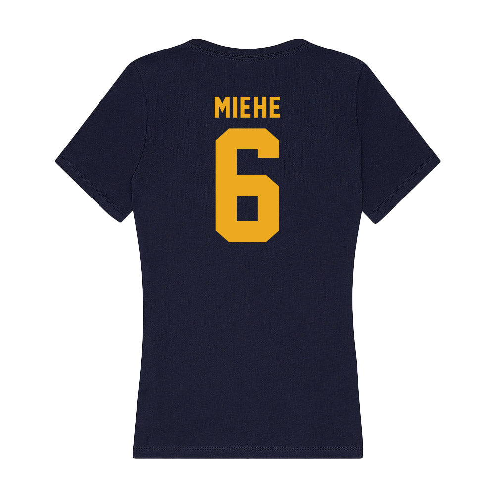  - NCAA Softball : Emmie Miehe - Women's V-Neck T-Shirt-1