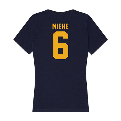  - NCAA Softball : Emmie Miehe - Women's V-Neck T-Shirt-1
