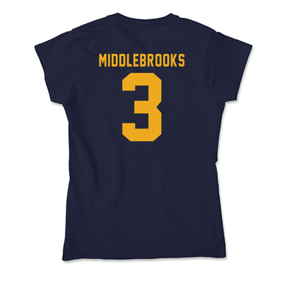 ETAMU - NCAA Football : Qua Middlebrooks - Soft Style Women’s T-Shirt-1