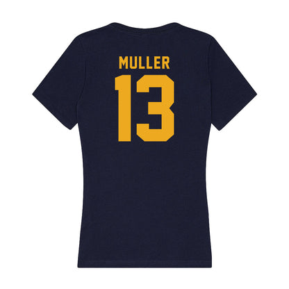 Texas A&M Commerce - NCAA Softball : Maddie Muller - Women's V-Neck T-Shirt-1