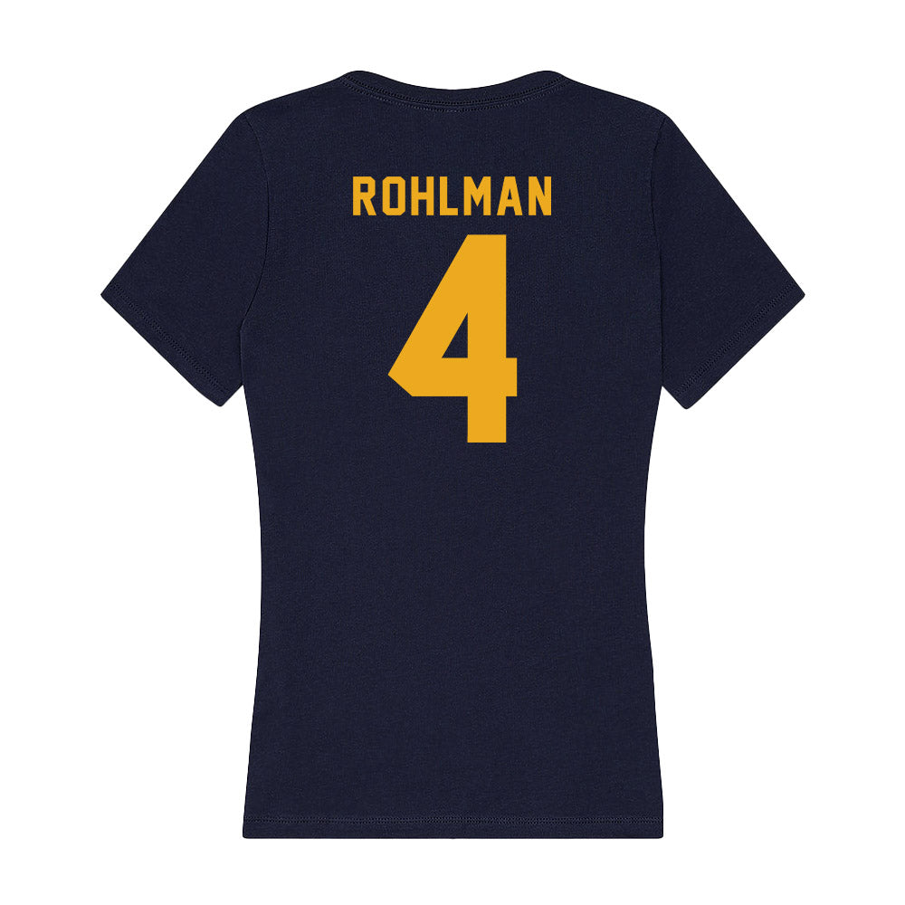  - NCAA Softball : Avery Rohlman - Women's V-Neck T-Shirt-1