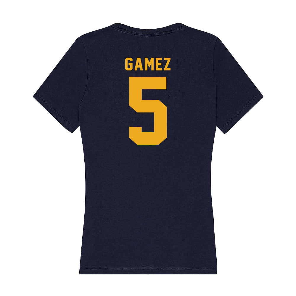 Texas A&M Commerce - NCAA Softball : Lexi Gamez - Women's V-Neck T-Shirt-1