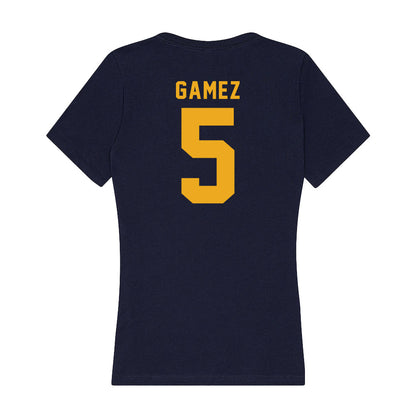 Texas A&M Commerce - NCAA Softball : Lexi Gamez - Women's V-Neck T-Shirt-1