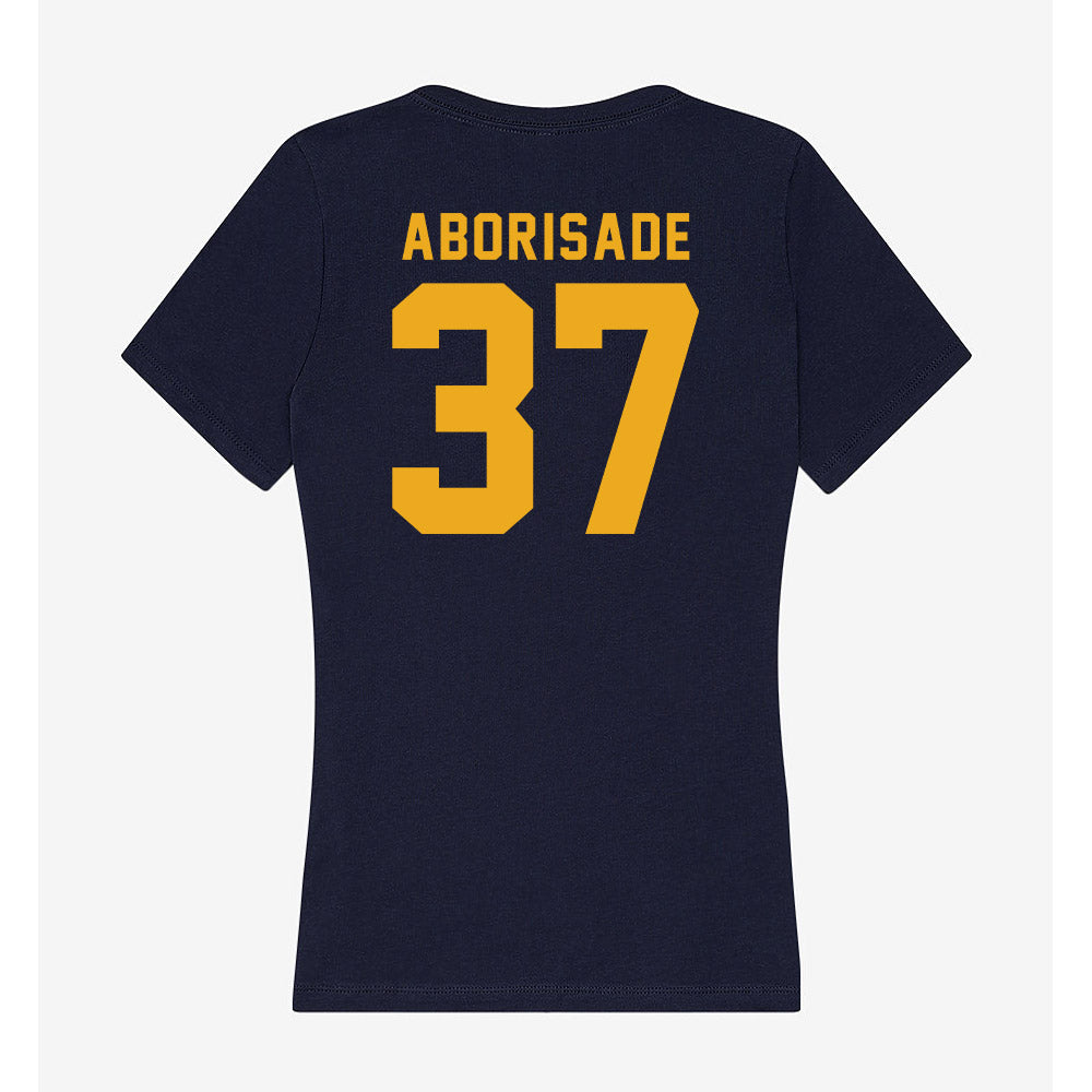 ETAMU - NCAA Football : David Aborisade - Women's V-Neck T-Shirt-1