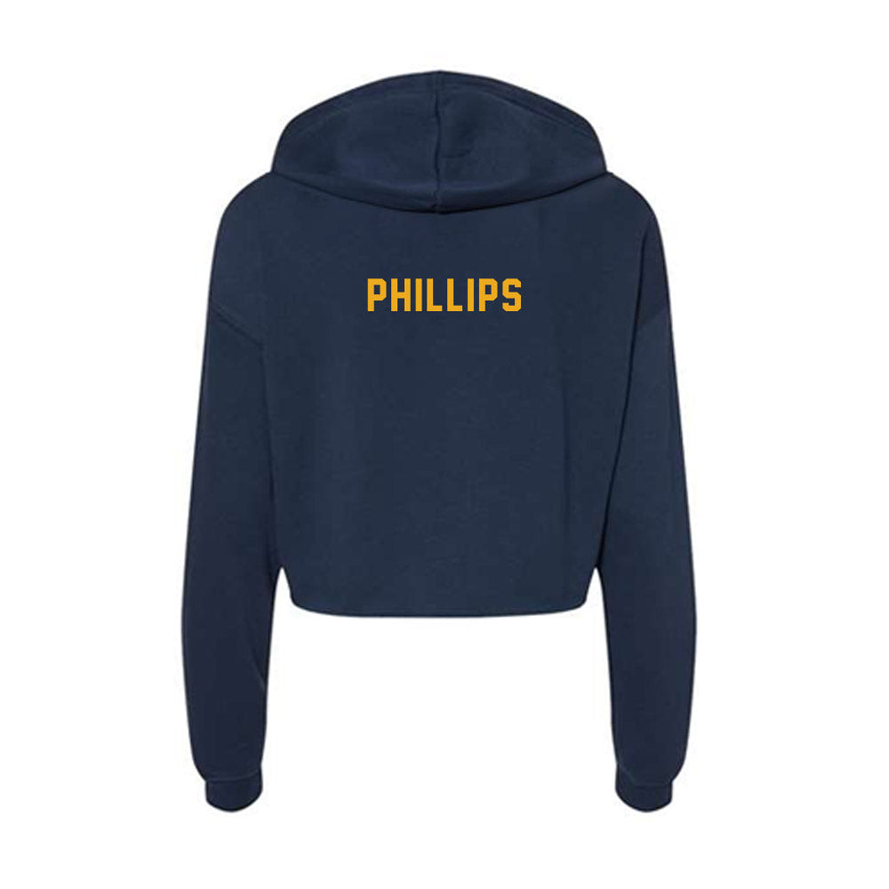 ETAMU - NCAA Women's Track & Field : Emma Phillips - Women's Crop Fleece Hoodie-1