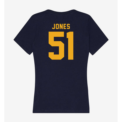 ETAMU - NCAA Football : Quamire Jones - Women's V-Neck T-Shirt-1
