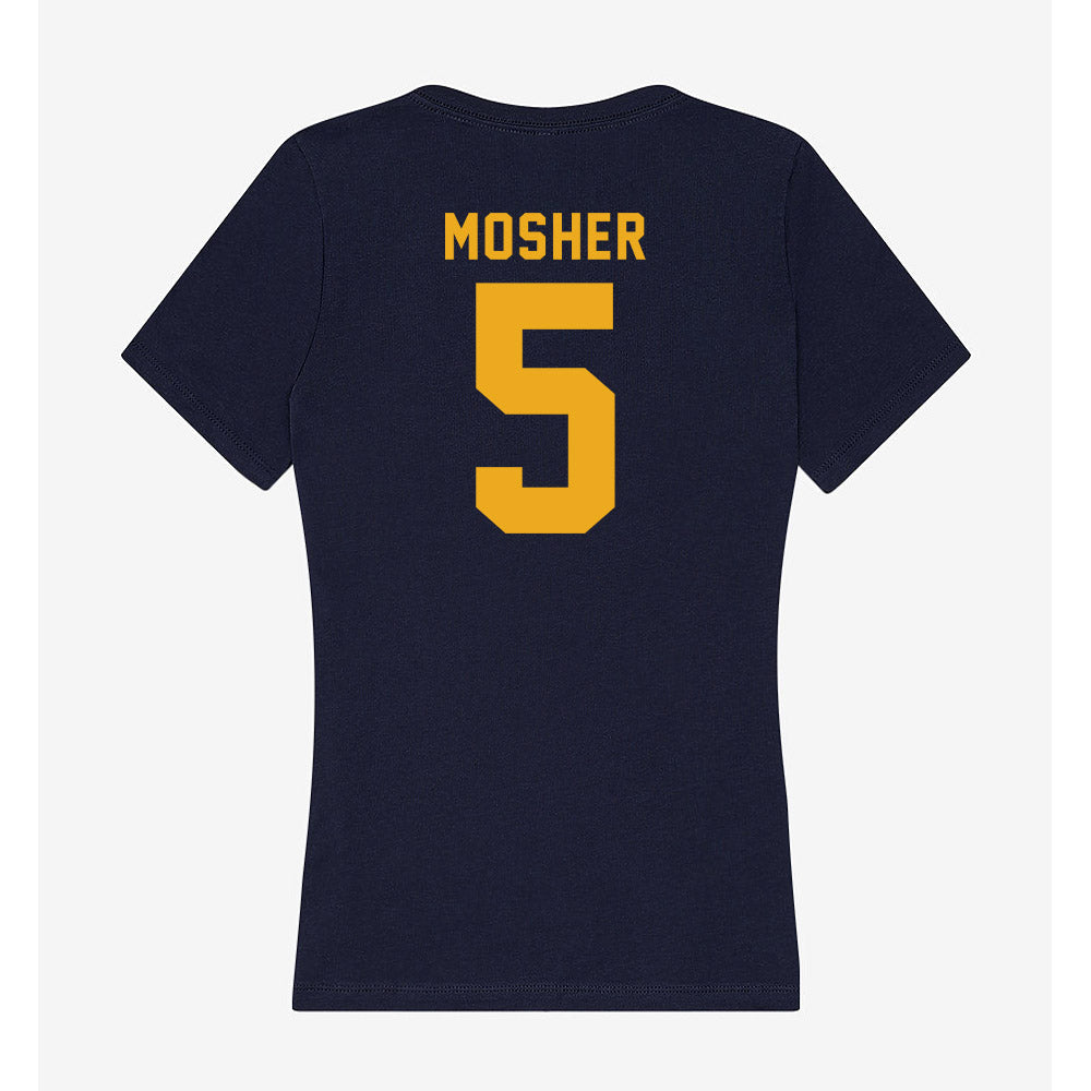 ETAMU - NCAA Men's Basketball : Tay Mosher - Women's V-Neck T-Shirt-1