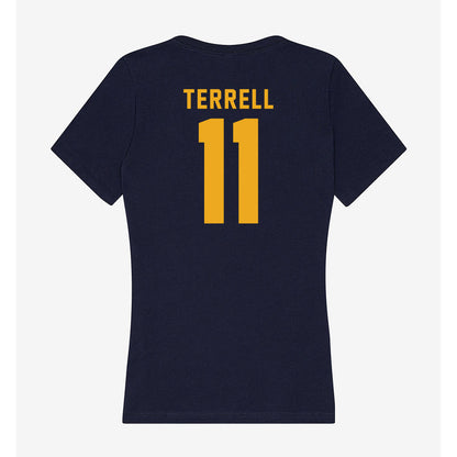 ETAMU - NCAA Softball : Nevaeh Terrell - Women's V-Neck T-Shirt-1