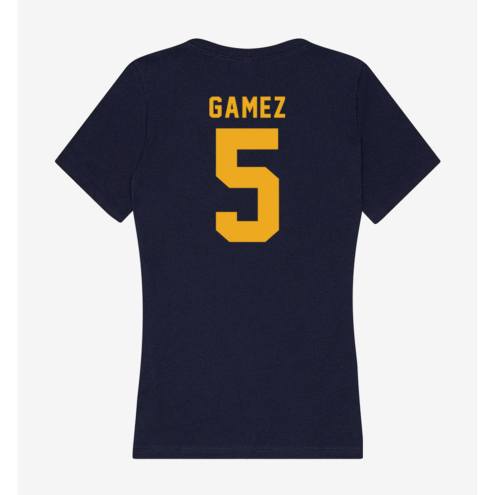 ETAMU - NCAA Softball : Lexi Gamez - Women's V-Neck T-Shirt-1