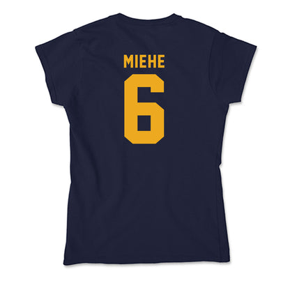  - NCAA Softball : Emmie Miehe - Soft Style Women’s T-Shirt-1