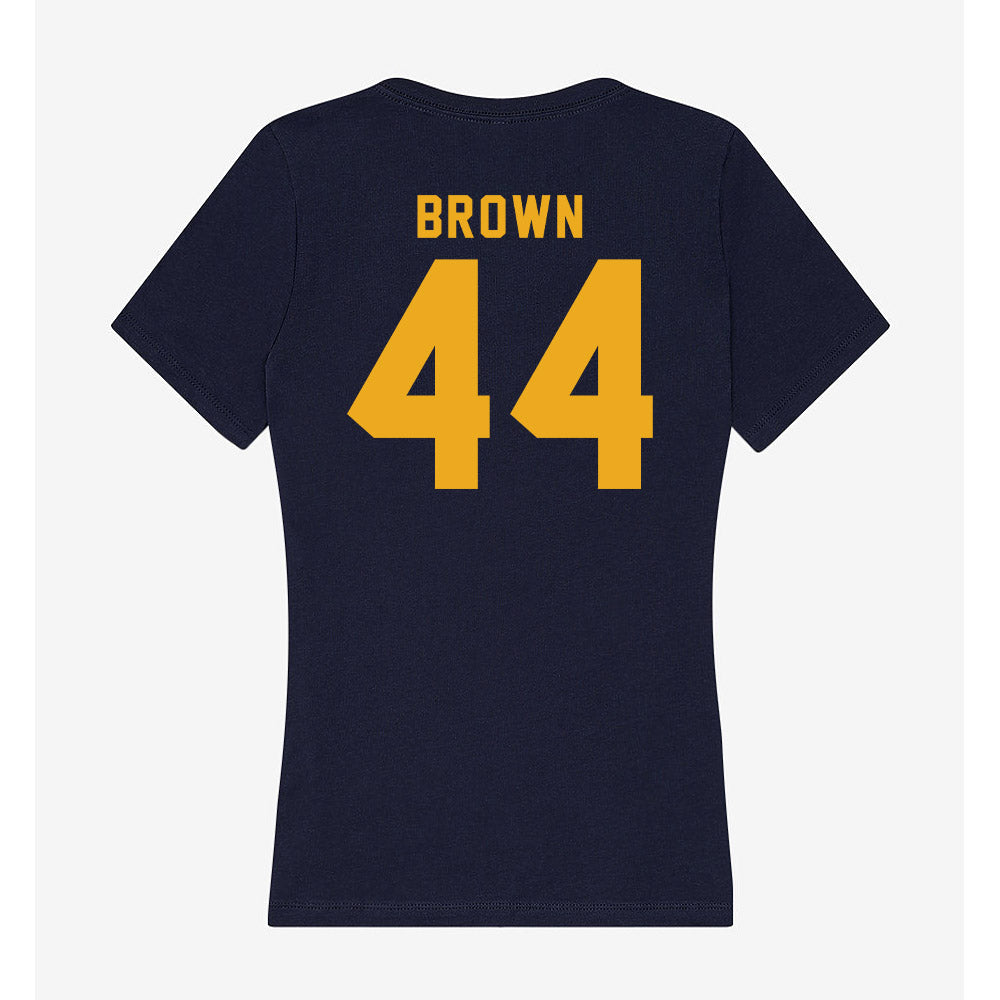 ETAMU - NCAA Football : Erron Brown - Women's V-Neck T-Shirt-1