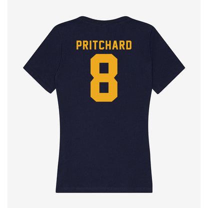 ETAMU - NCAA Women's Volleyball : Katelyn Pritchard - Women's V-Neck T-Shirt-1
