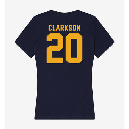 ETAMU - NCAA Football : Rohan Clarkson - Women's V-Neck T-Shirt-1