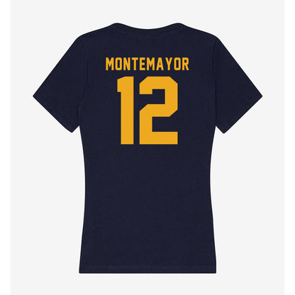 ETAMU - NCAA Softball : Hailey Montemayor - Women's V-Neck T-Shirt-1
