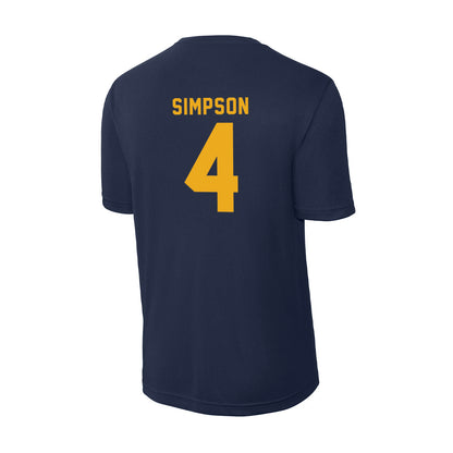 ETAMU - NCAA Football : Micah Simpson - Activewear T-Shirt-1