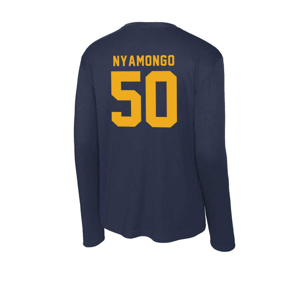 ETAMU - NCAA Football : Joel Nyamongo - Activewear Long Sleeve T-Shirt-1