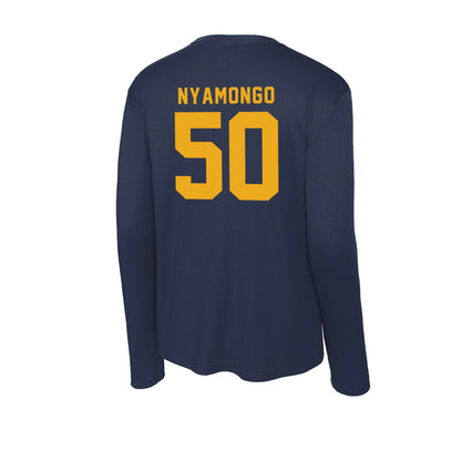 ETAMU - NCAA Football : Joel Nyamongo - Activewear Long Sleeve T-Shirt-1