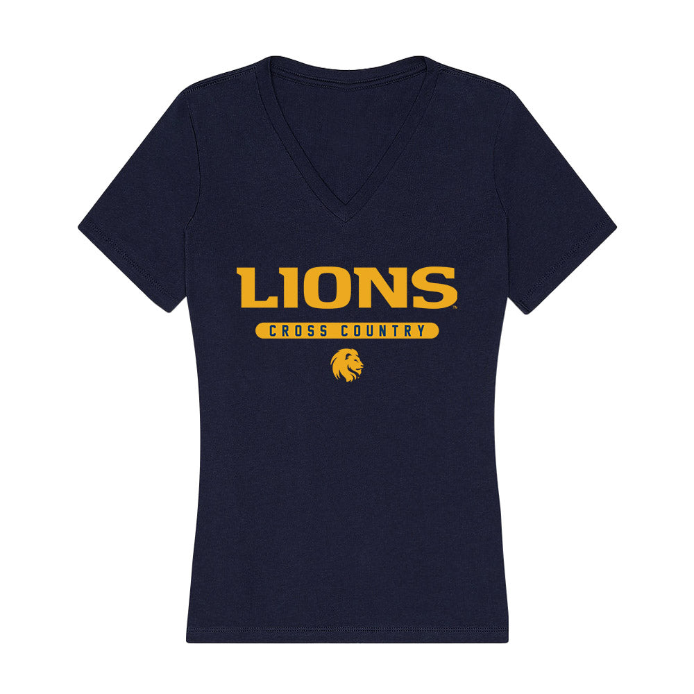 Texas A&M Commerce - NCAA Men's Cross Country : Josh Shanahan - Women's V-Neck T-Shirt-0