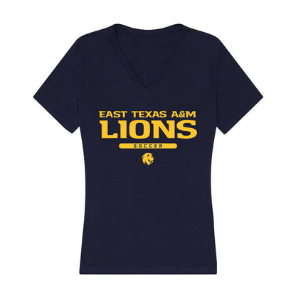 ETAMU - NCAA Women's Soccer : Allyson Reed - Women's V-Neck T-Shirt-0