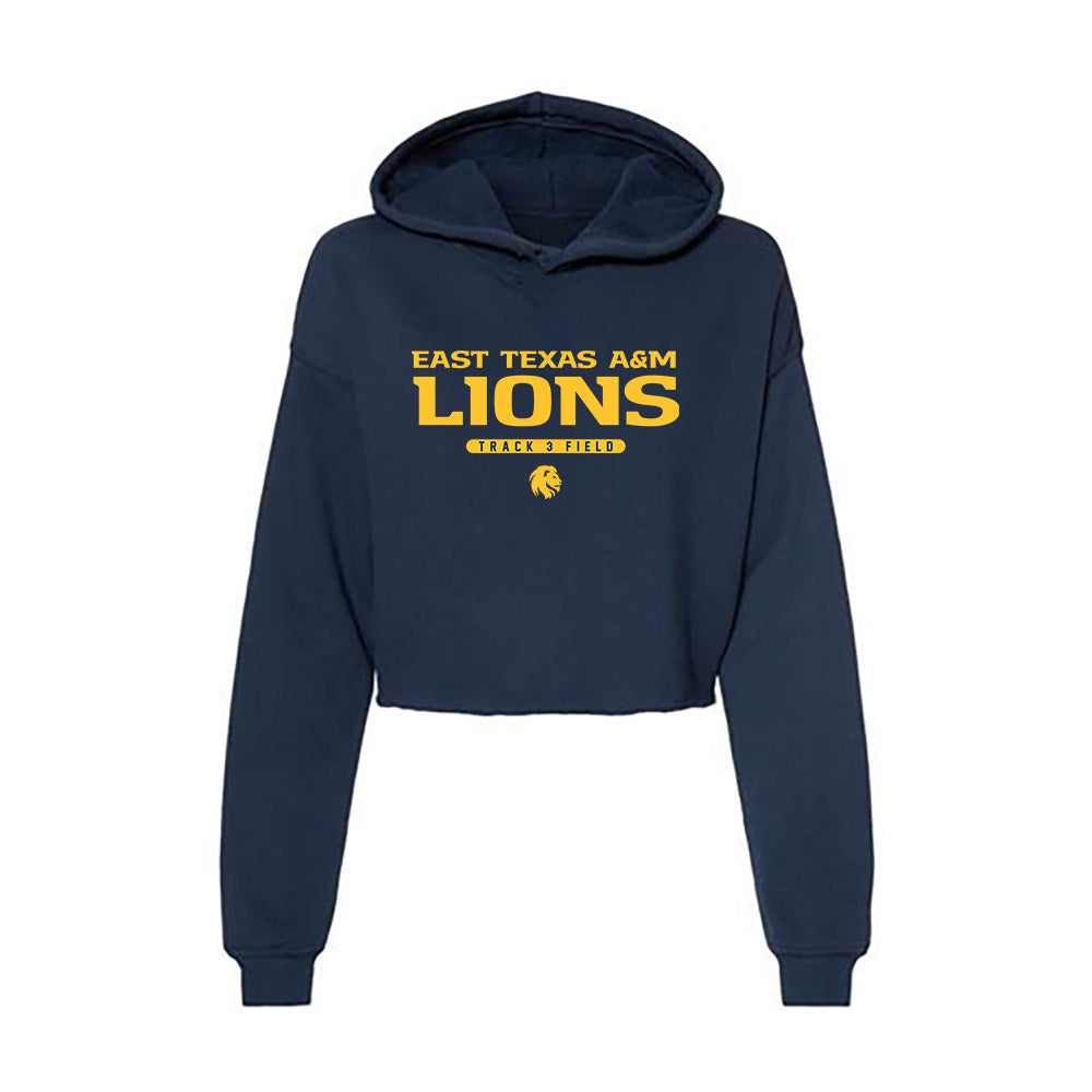 ETAMU - NCAA Women's Track & Field : Emma Phillips - Women's Crop Fleece Hoodie-0
