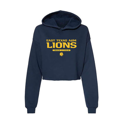 ETAMU - NCAA Women's Track & Field : Emma Phillips - Women's Crop Fleece Hoodie-0