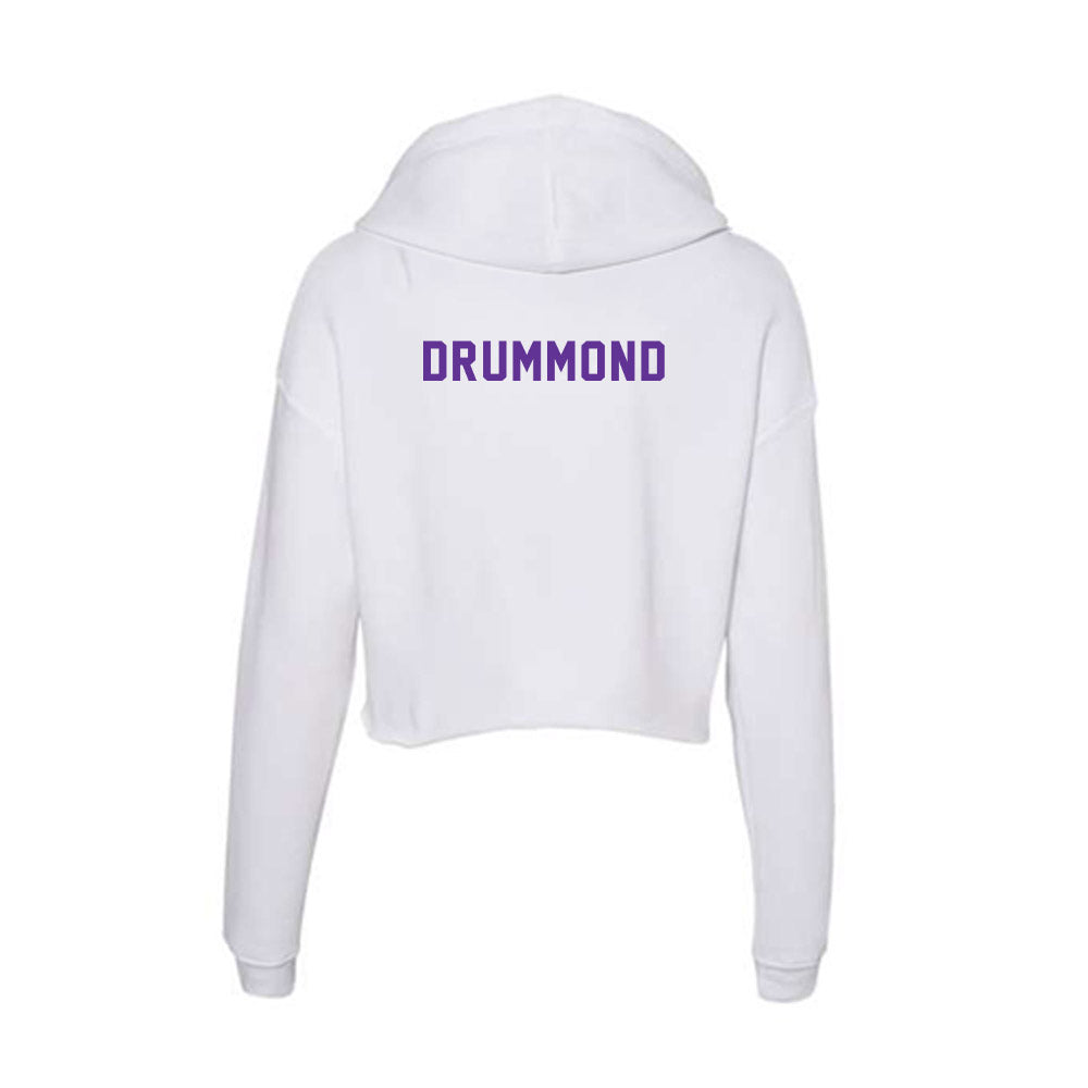 Northwestern State - NCAA Women's Track & Field : Alexandria Drummond - Women's Crop Fleece Hoodie-1