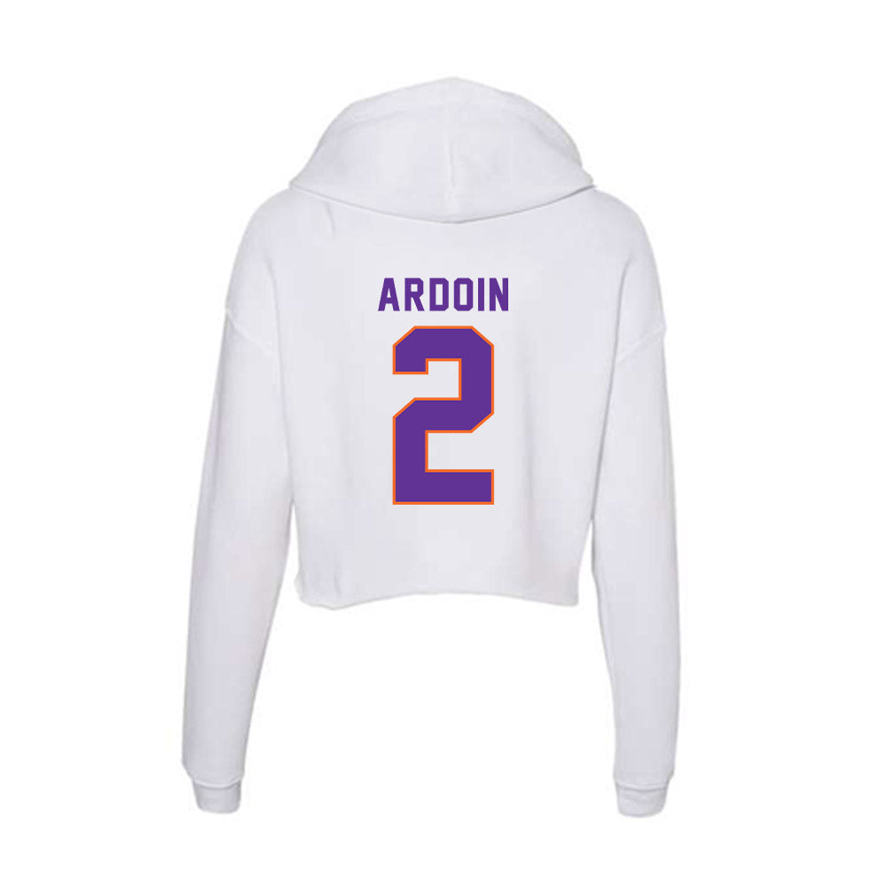 Northwestern State - NCAA Baseball : Sam Ardoin - Women's Crop Fleece Hoodie-1