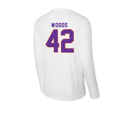 Northwestern State - NCAA Football : Braden Woods - Activewear Long Sleeve T-Shirt-1