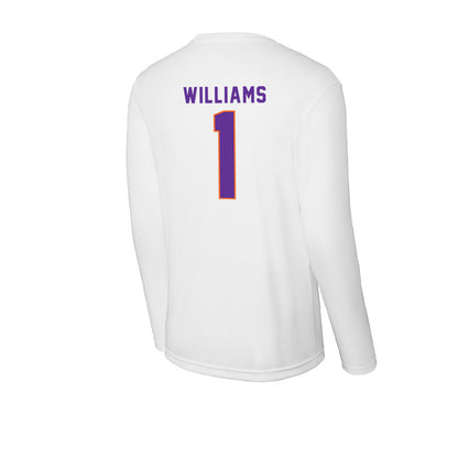 Northwestern State - NCAA Football : Christian Williams - Activewear Long Sleeve T-Shirt-1