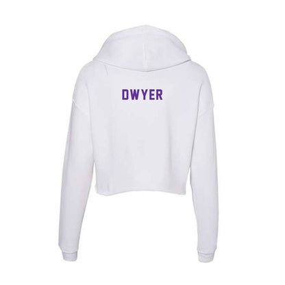 Northwestern State - NCAA Women's Track & Field : Rushana Dwyer - Women's Crop Fleece Hoodie-1
