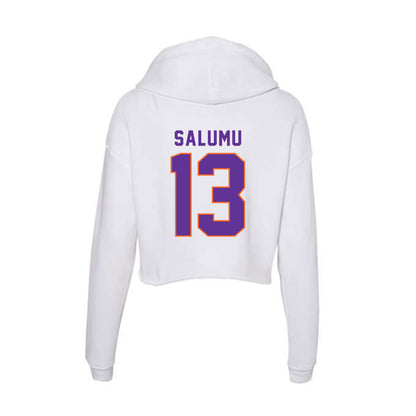 Northwestern State - NCAA Women's Basketball : Stephie-safi Salumu - Women's Crop Fleece Hoodie-1