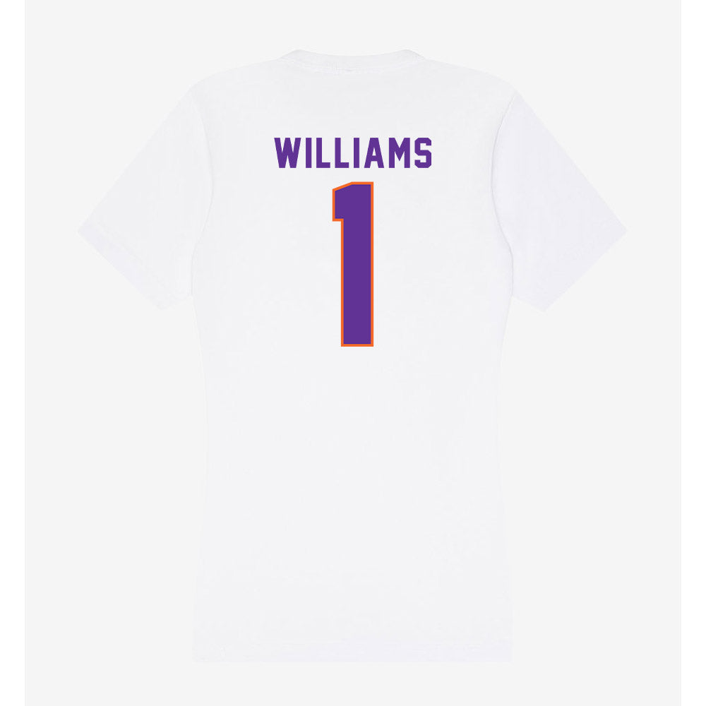 Northwestern State - NCAA Football : Christian Williams - Women's V-Neck T-Shirt-1