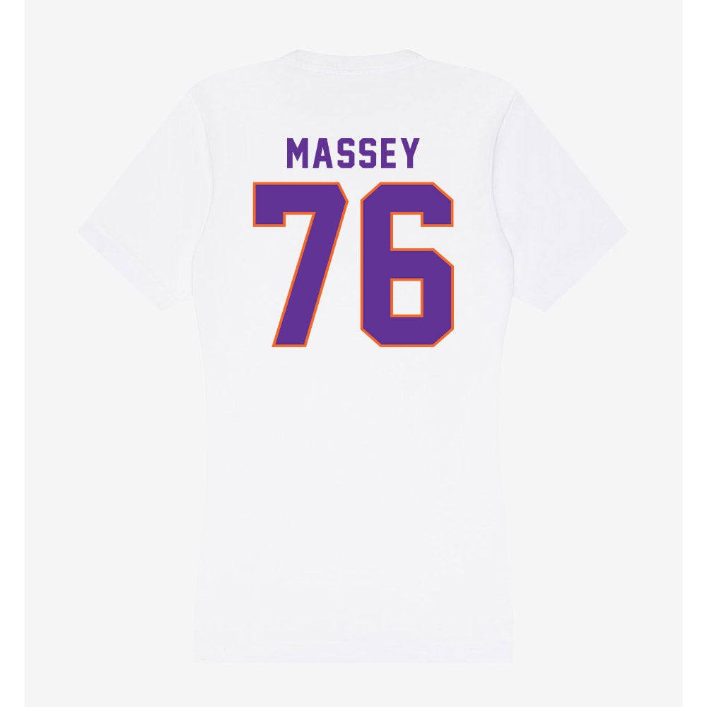 Northwestern State - NCAA Softball : Ethan Massey - Women's V-Neck T-Shirt-1