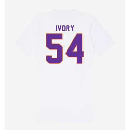 Northwestern State - NCAA Football : Kemarion Ivory - Women's V-Neck T-Shirt-1