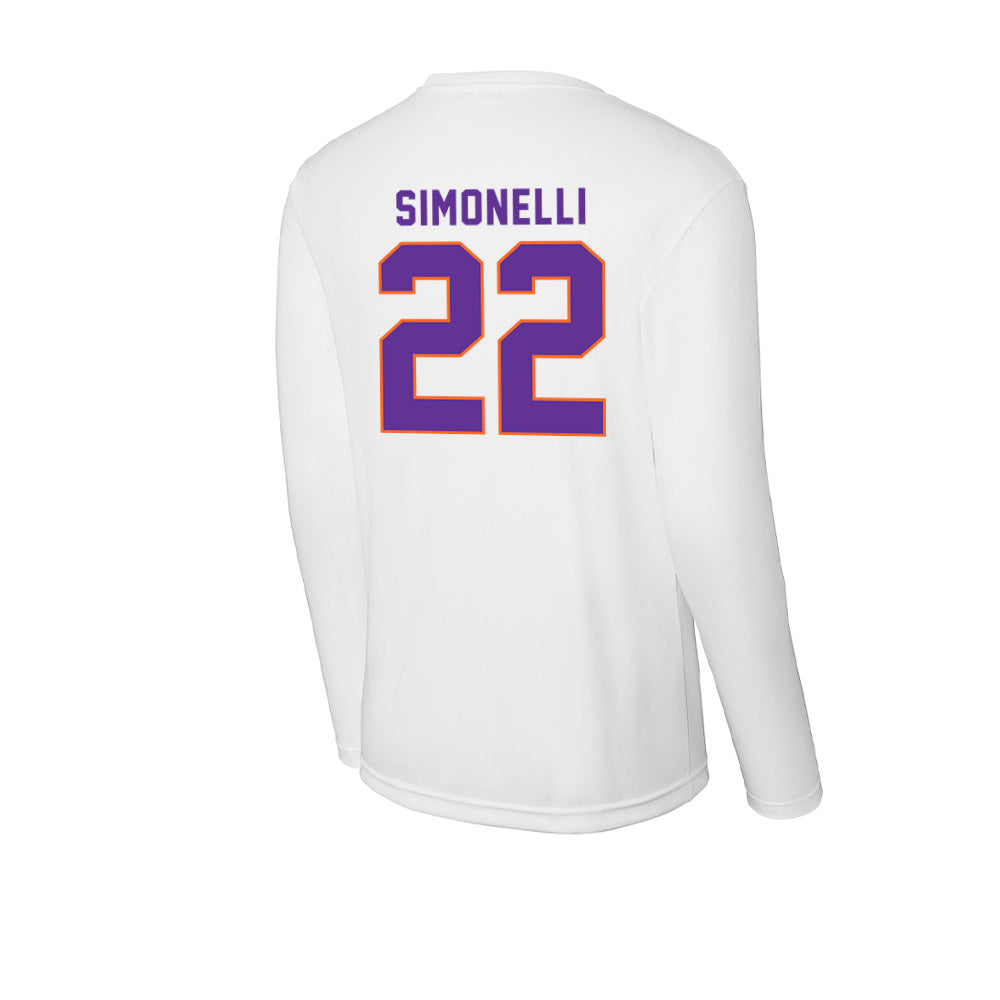 Northwestern State - NCAA Baseball : JT Simonelli - Activewear Long Sleeve T-Shirt-1