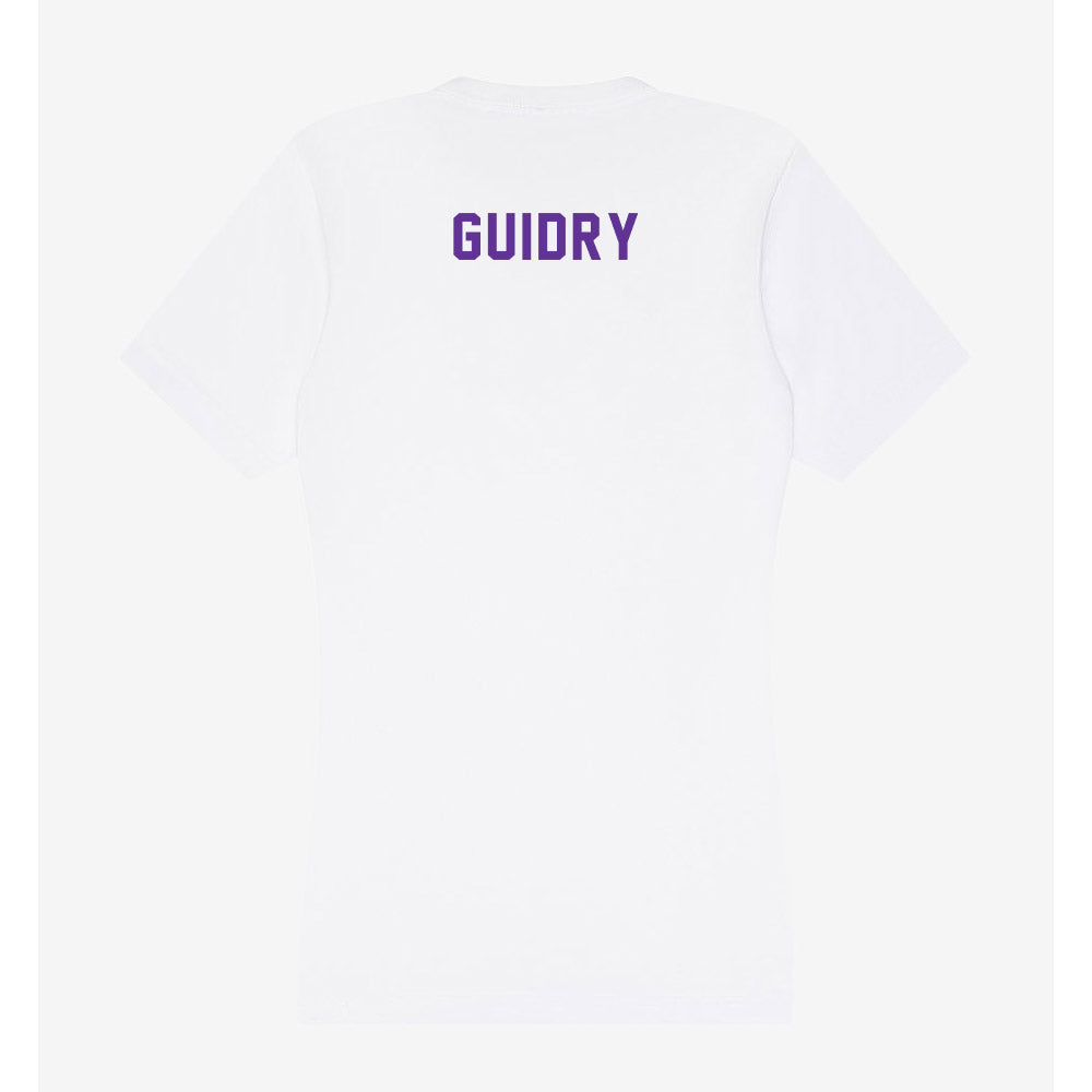 Northwestern State - NCAA Men's Track & Field : Blake Guidry - Women's V-Neck T-Shirt-1